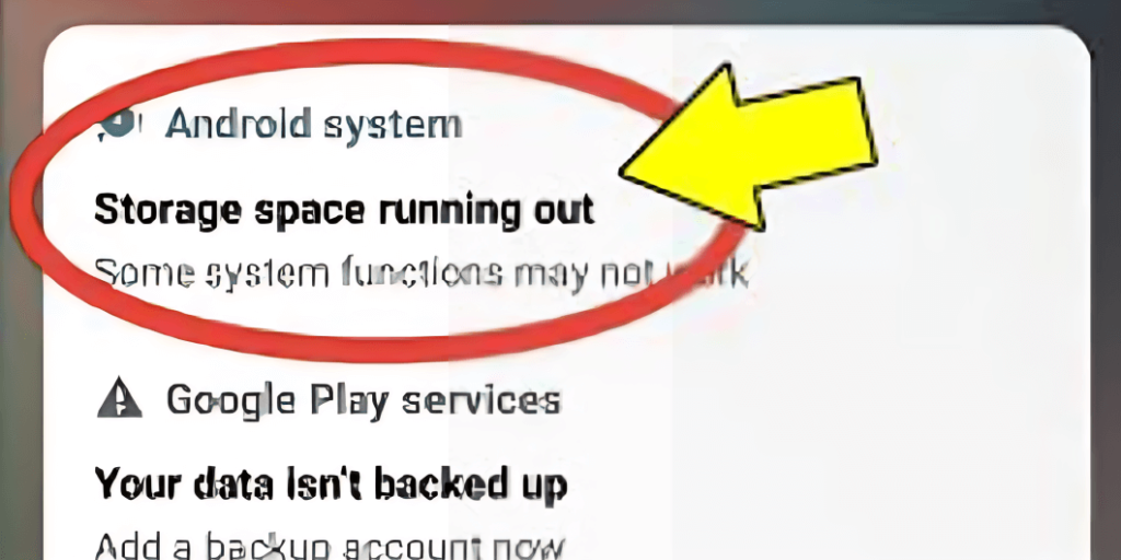 External Storage Avoid Running Out of Space